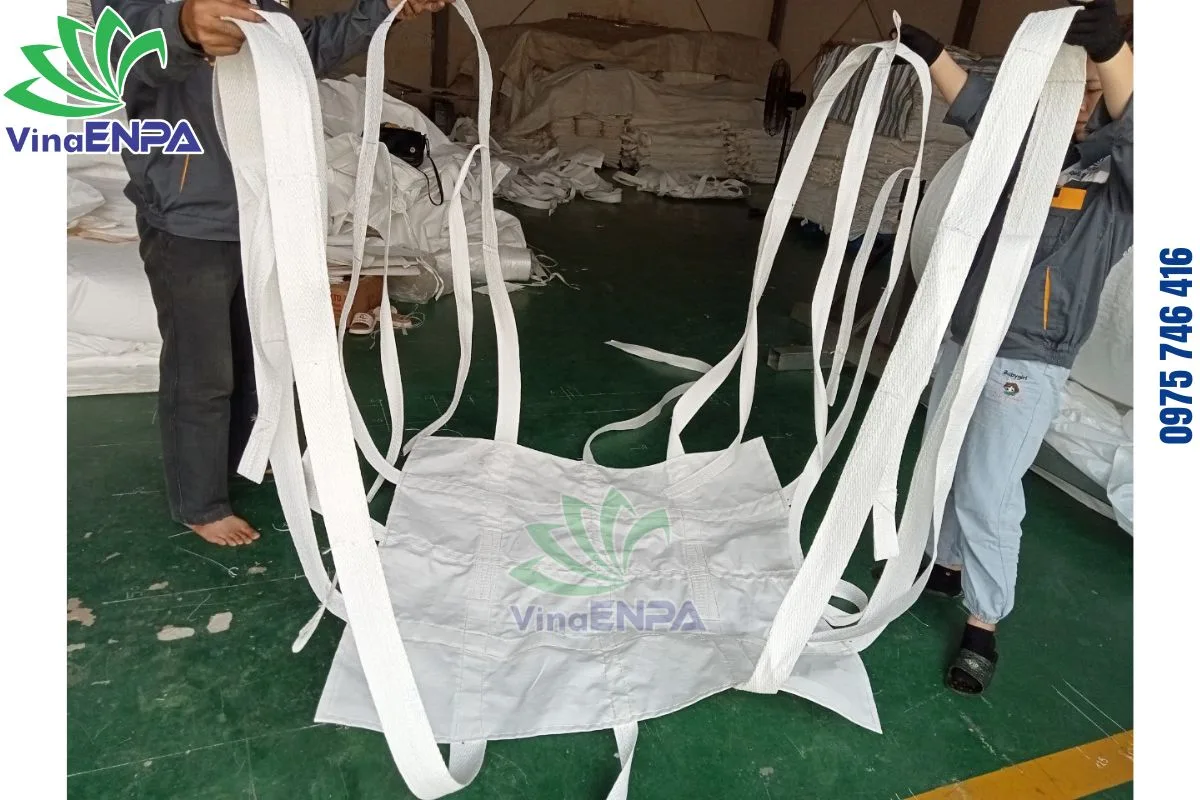 Cấu tạo bao sling pallet dây PP