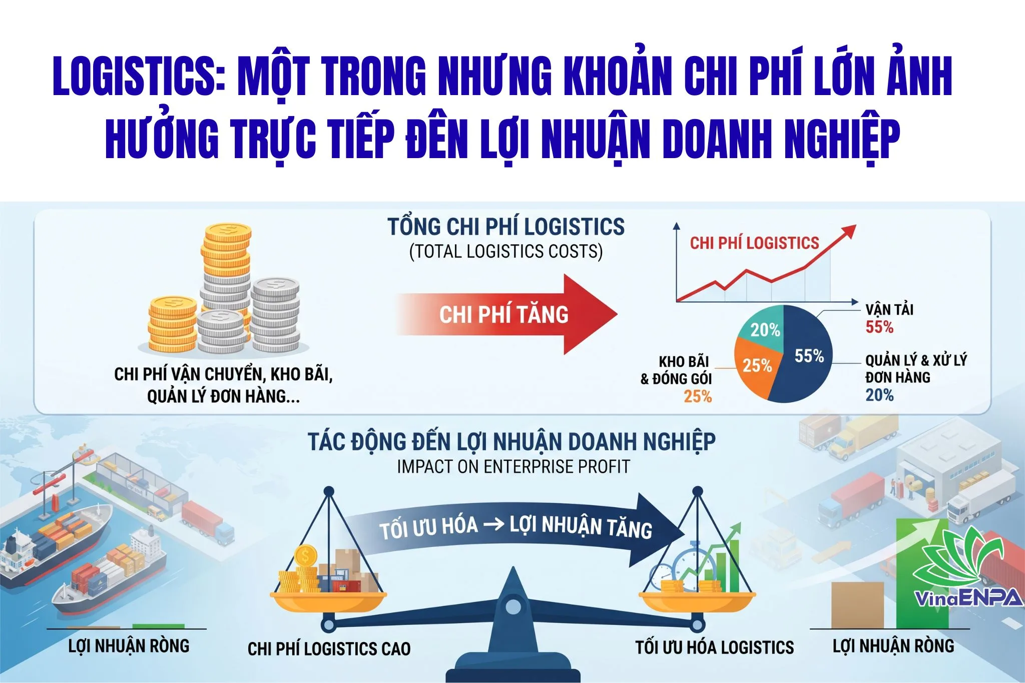 Chi phí logistics trong doanh nghiệp sản xuất