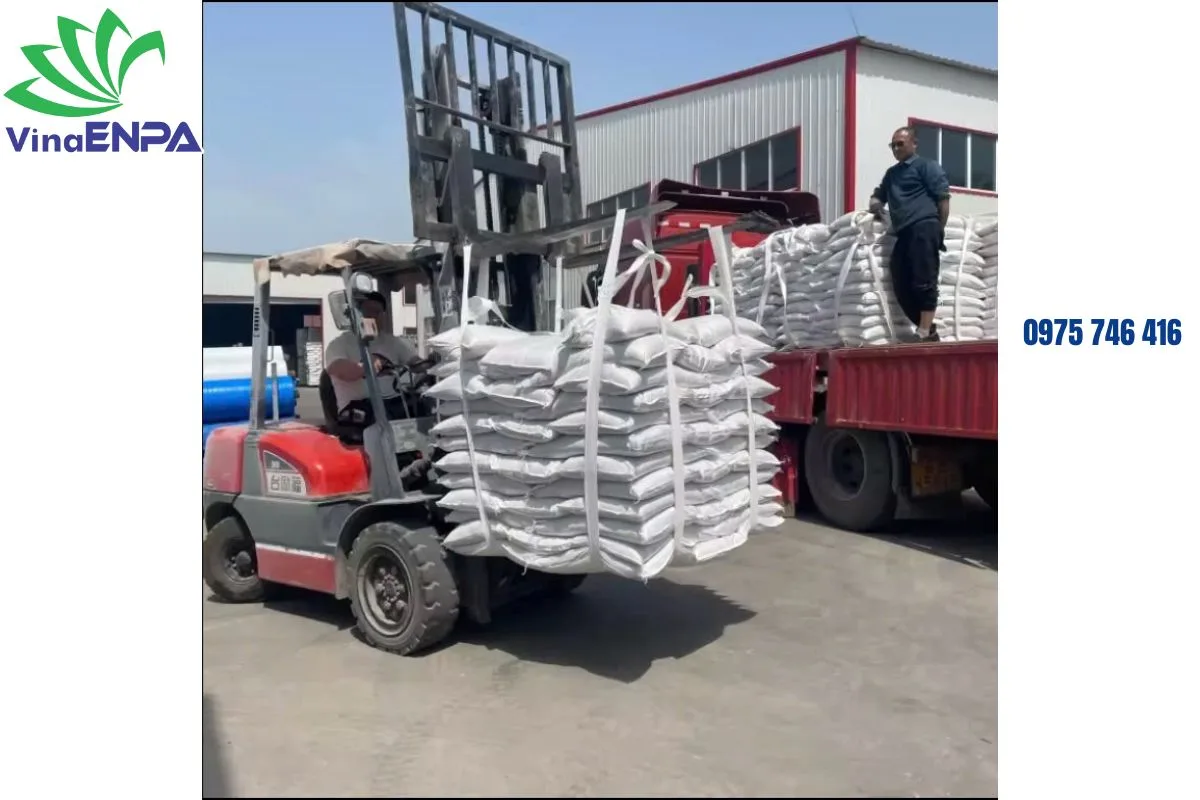Bao sling dùng để nâng kiện xi măng