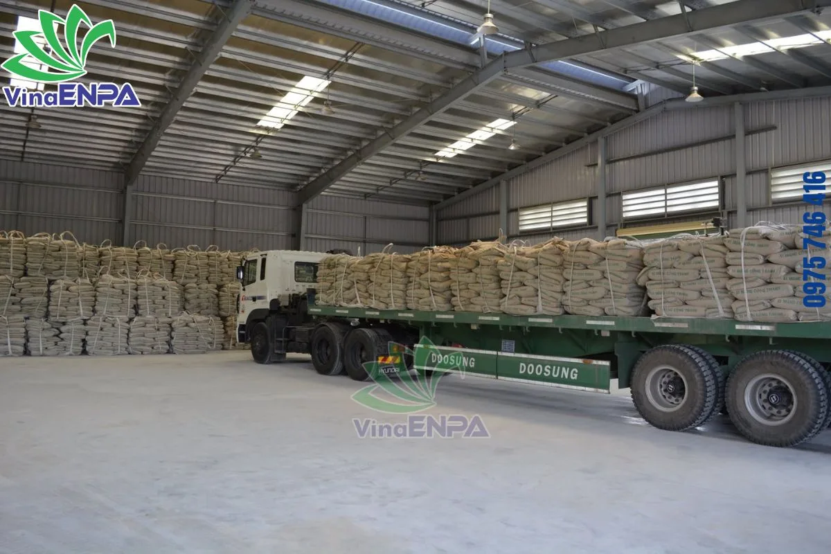 Đóng container bằng bao sling