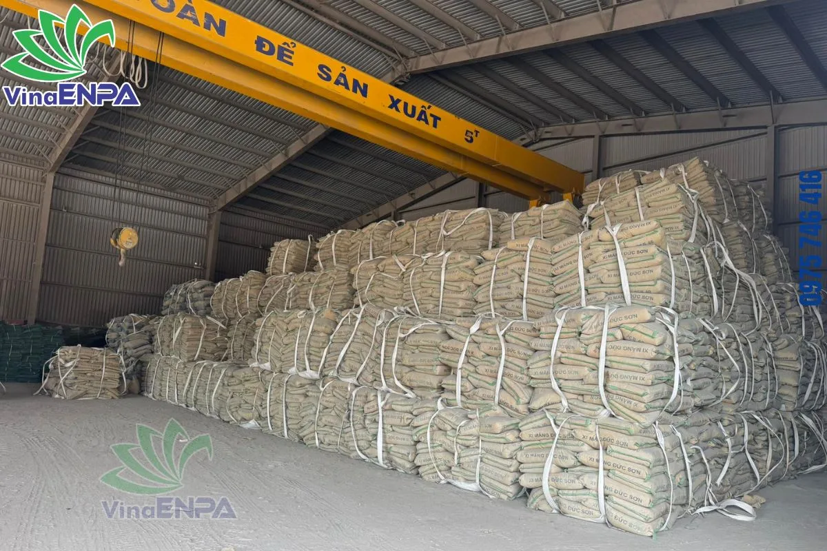 Công ty xi măng sử dụng bao sling