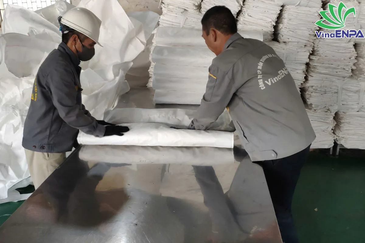 Đóng gói bao jumbo thành phẩm