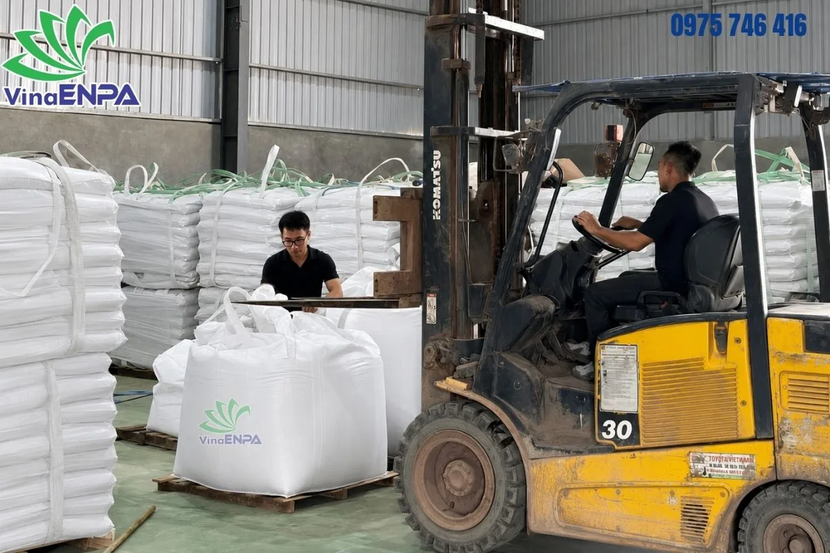Kiểm tra bao jumbo trước khi tái sử dụng