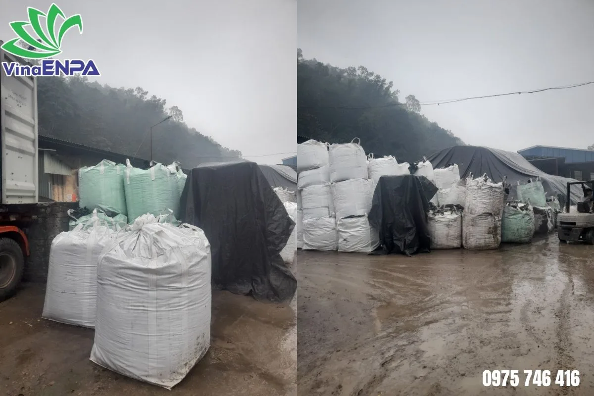 Ứng dụng bao jumbo ngoài trời
