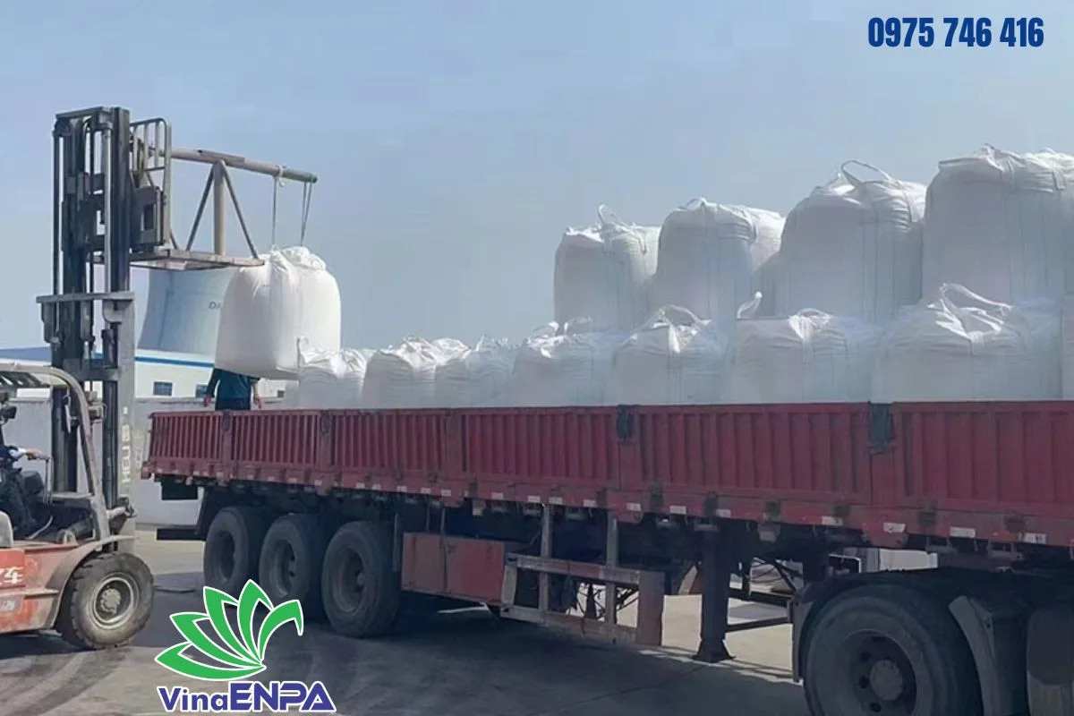 Khoáng sản đóng gói bằng bao jumbo