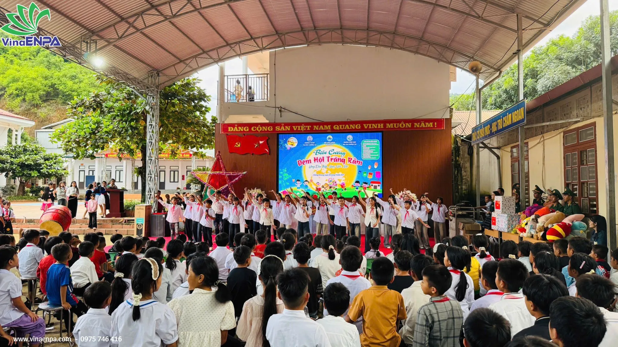 Chương trình Trung Thu Yêu Thương Nơi Biên Cương tại Mường Cai Sông Mã