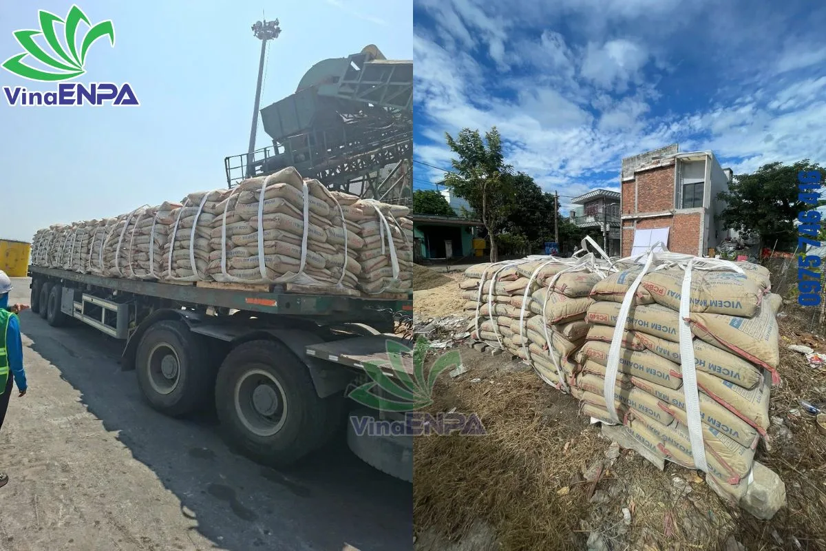 Bao Sling Trong Ngành Xi Măng – Giải Pháp Bốc Xếp Hiệu Quả